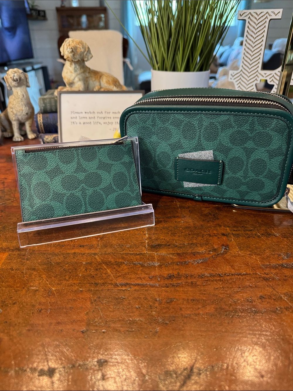 Coach Wyatt Crossbody Bag with Matching Card Holder